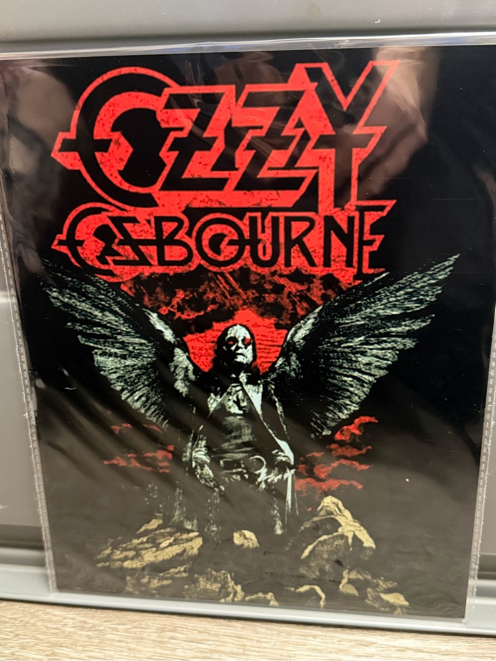 Ozzy Osborne 8x10” Tin Sign